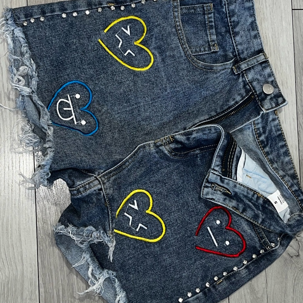 Denim Blue Women's Shorts